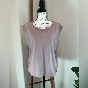 We The Free Dusty Pink Muscle Tee